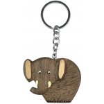 Přívěsek na klíče Dvěděti Dřevěná velká Slon – Zbozi.Blesk.cz