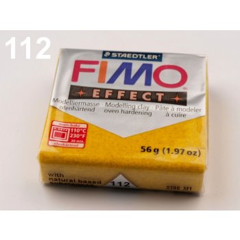 FIMO Staedtler Effect se třpytkami 56 g zlatá