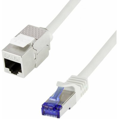 LogiLink CC5052S RJ45 CAT 6A S/FTP 2m šedý – Zboží Živě