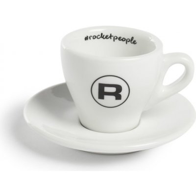 Rocket Espresso šálek s podšálkem #rocketpeople 6 x 60 ml – Zboží Mobilmania