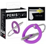 Penis Plug Piss Play with Glans Ring & Stopper – Zboží Dáma