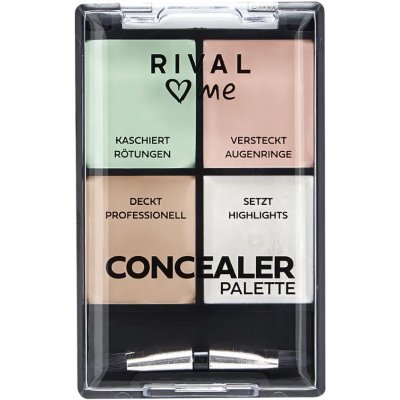 RIVAL Loves Me Paletka korektorů 6 g – Zboží Dáma RIVAL Loves Me Paletka korektorů 6 g – Zboží Dáma