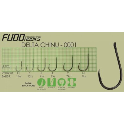 Fudo Delta Chinu vel.10 11ks