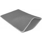 Purlov Podložka pod toaletu šedá 75 x 55 cm – Zboží Mobilmania
