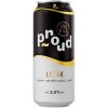 Pivo Proud světlý ležák 3,9% 0,5 l (plech)