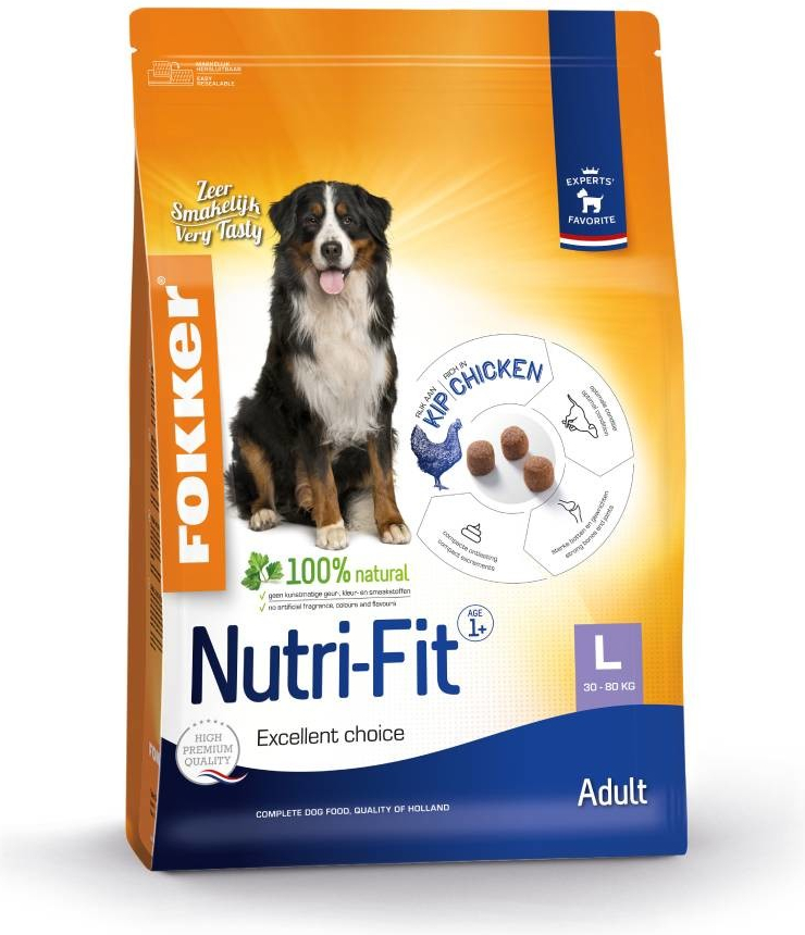 Fokker Dog Adult Large Nutri-Fit 2 x 13 kg