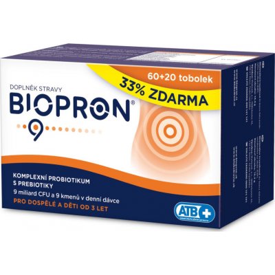 Walmark Biopron9 60+20 tobolek – Zboží Mobilmania