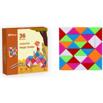 Wiky Had barevný skládačka hlavolam 16 cm – Zboží Dáma