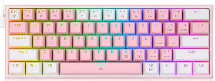 Redragon Fizz K617 RGB Pink