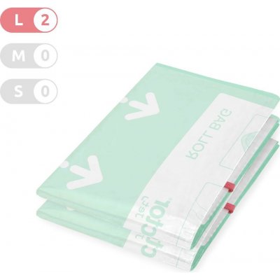 Compactor 2 ks L 50 litrů 55 x 70 cm – Zboží Dáma