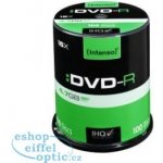 Intenso DVD-R 4,7GB 16x, cakebox, 100ks (4101156) – Zboží Živě