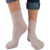 Noviti SB 022 W 01 dámské ponožky lurex zlato-růžové