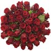 Kytice 35 rudých růží RED TORCH 70cm