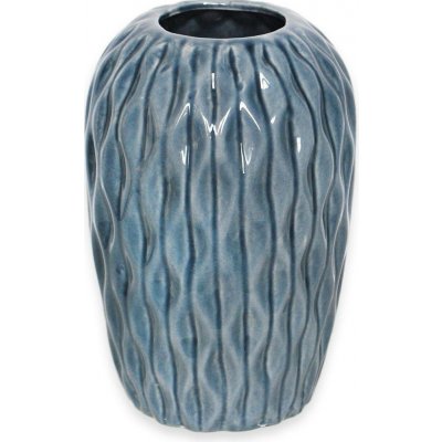 Váza porcelán 20cm šedomodrá II.JAKOST – Hledejceny.cz