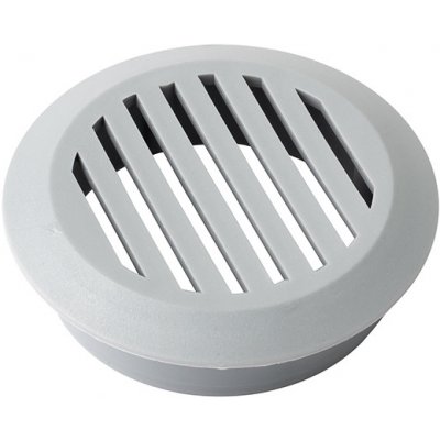 Strong větrací mřížka kulatá 50mm šedá 18104 – Sleviste.cz