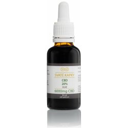 Svaté kapky 20% CBD silné 30 ml Svatý Sedláček