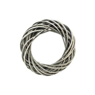 MOREX s.r.o. Věnec šedý proutěný 20 cm – Zbozi.Blesk.cz