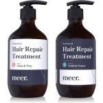 meer. Sada pro poškozené vlasy (šampon a kondicionér pro poškozené vlasy 500 ml a 500 ml ) – Zboží Dáma