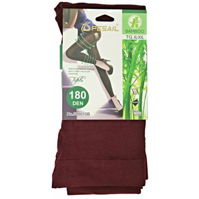 Pesail Dámské bambusové punčochové legíny barevné vínová – Hledejceny.cz