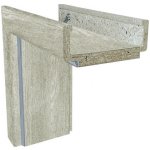 Obložková zárubeň Solodoor 90 L šířka 120 mm earl grey – Hledejceny.cz