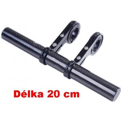 držák Bike tuning centrum na řídítka 20cm 22.2-32 mm extender – Zboží Mobilmania