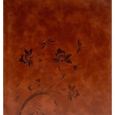 Album pro 200 fotek 10x15 Ornament hnědé – Zboží Živě