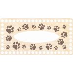 Dřevěný svět online Víko na kapesníky 24 x 12 cm Psí tlapky – Zboží Dáma Dřevěný svět online Víko na kapesníky 24 x 12 cm Psí tlapky – Zboží Dáma