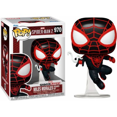 Funko Pop! 970 Marvel SpiderMan 2 Gamerverse Miles Morales Upgraded Suit