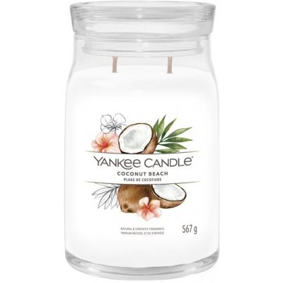 Yankee Candle Signature Coconut Beach 567 g – Zboží Dáma