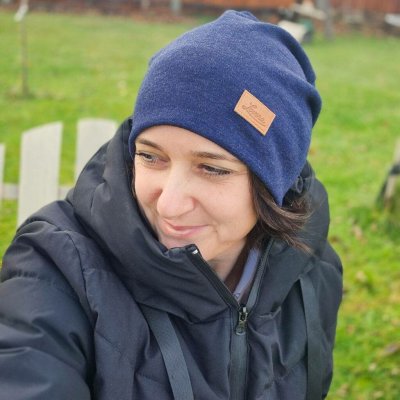 Lovera Merino čepice modrý melír – Hledejceny.cz