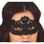 Krajková maska černá – Zboží Dáma