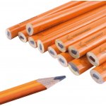 CHINEX Dřevěná stavební tužka 18cm 12 ks. 9159 – Sleviste.cz