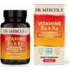 Vitamín a minerál Dr. Mercola Vitamín D3 5000 IU K2 180 mcg 30 kapslí