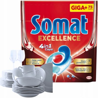 Somat Excellence Tablety do myčky 4v1 75 ks – Zbozi.Blesk.cz