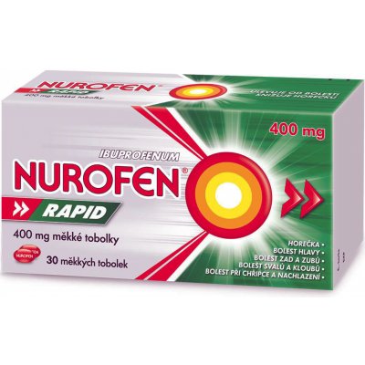 NUROFEN RAPID POR 400MG CPS MOL 30 – Zboží Mobilmania