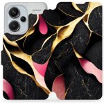 Mobiwear - Xiaomi Redmi Note 13 Pro Plus 5G - VP35S Černý a zlatavý mramor – Zboží Živě