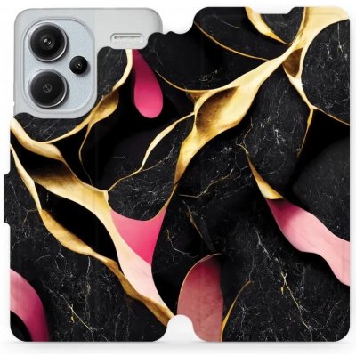 Mobiwear - Xiaomi Redmi Note 13 Pro Plus 5G - VP35S Černý a zlatavý mramor – Zboží Živě