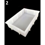 Silikonová forma na epoxidovou pryskyřici - velké kvádry Varianta: 2 – Hledejceny.cz