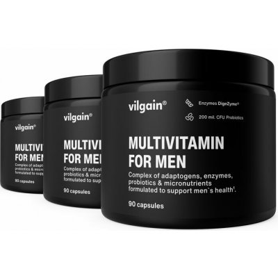 Vilgain Multivitamin pro muže 3× 90 kapslí – Hledejceny.cz