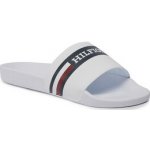 Tommy Hilfiger Corporate Hilfiger Pool Slide Nazouváky FM0FM04911 White – Hledejceny.cz