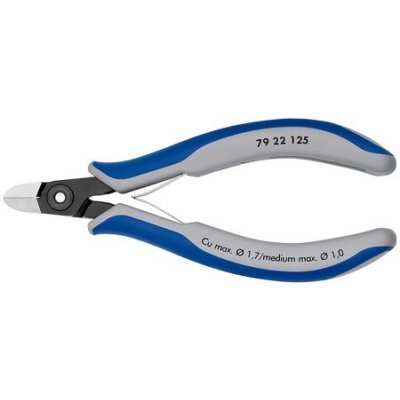 KNIPEX Přesné boční štípací kleště pro elek. 7922125 – Zboží Mobilmania