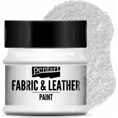 pentart Barva na textil a kůži bílá 50 ml – Zboží Dáma