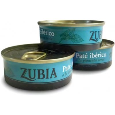 Zubia Patés Paté Iberico se zeleným pepřem 78 g – Zboží Dáma