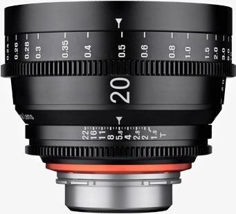 Samyang Xeen CINE 20mm T1,9 Nikon F-mount
