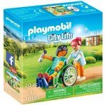 Playmobil 70193 Pacient na vozíku – Zboží Dáma