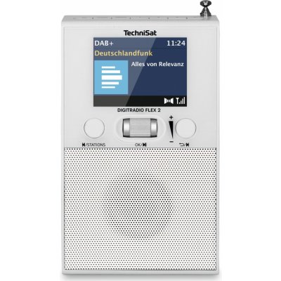 TechniSat Digitradio Flex 2 bílá V057F10E – Zboží Mobilmania