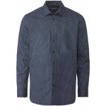 Nobel League pánská business košile Super slim fit vzor/modrá