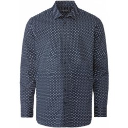 Pánská Košile Nobel League pánská business košile Super slim fit vzor/modrá