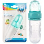 Canpol babies silikonová krmící síťka s nádobou modrá – Zboží Dáma