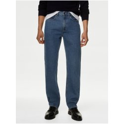 Marks & Spencer Modré pánské straight fit džíny
